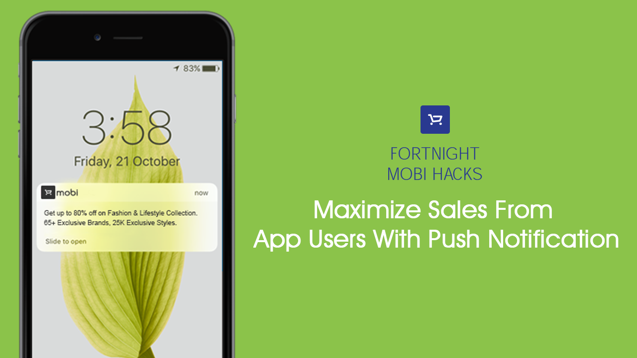 Mobile app push notifications