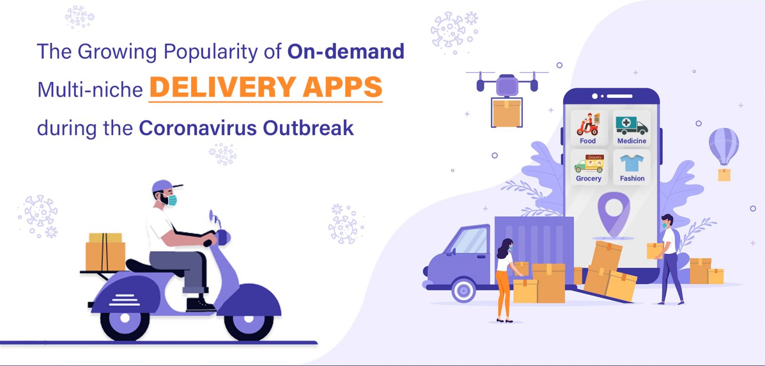 On demand delivery apps